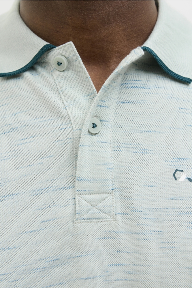 JCOLOGAN INJECT POLO SS SMU 12283821 AQUA GREY